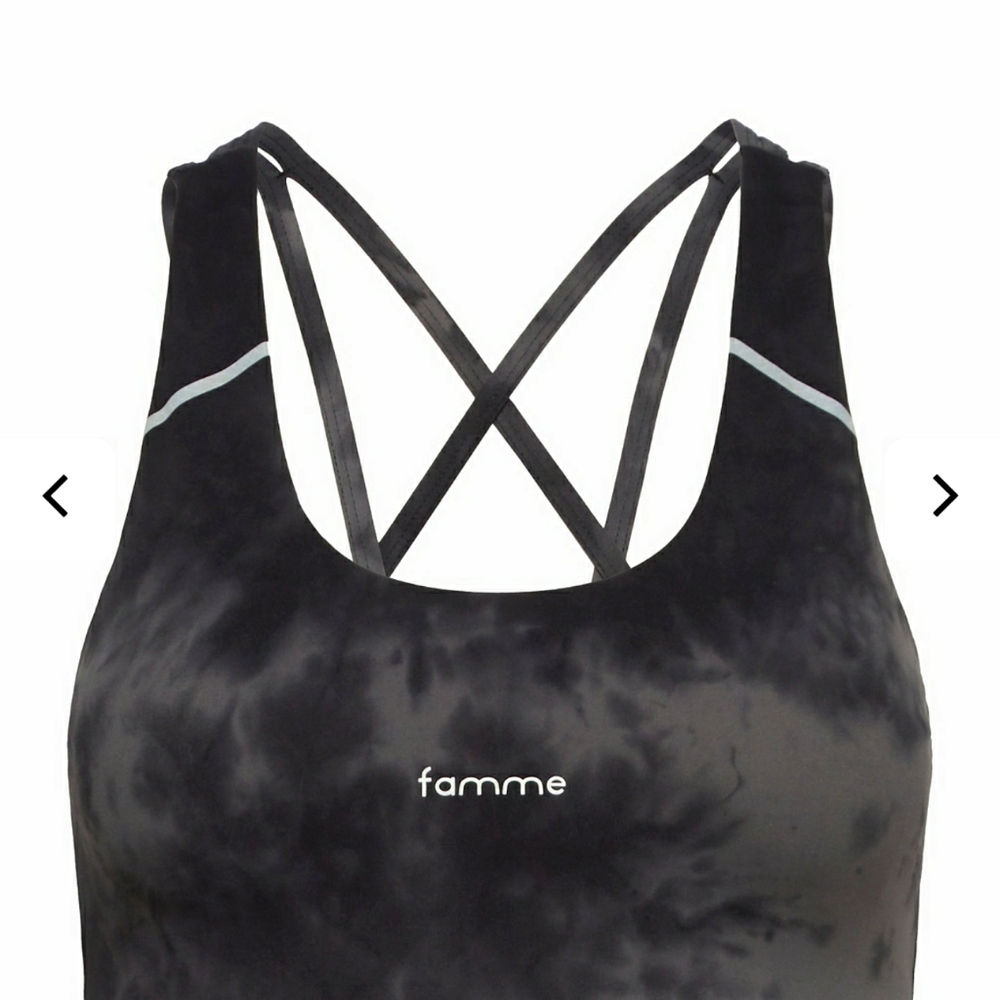 🤍 Tie Die Sports Bra - Famme